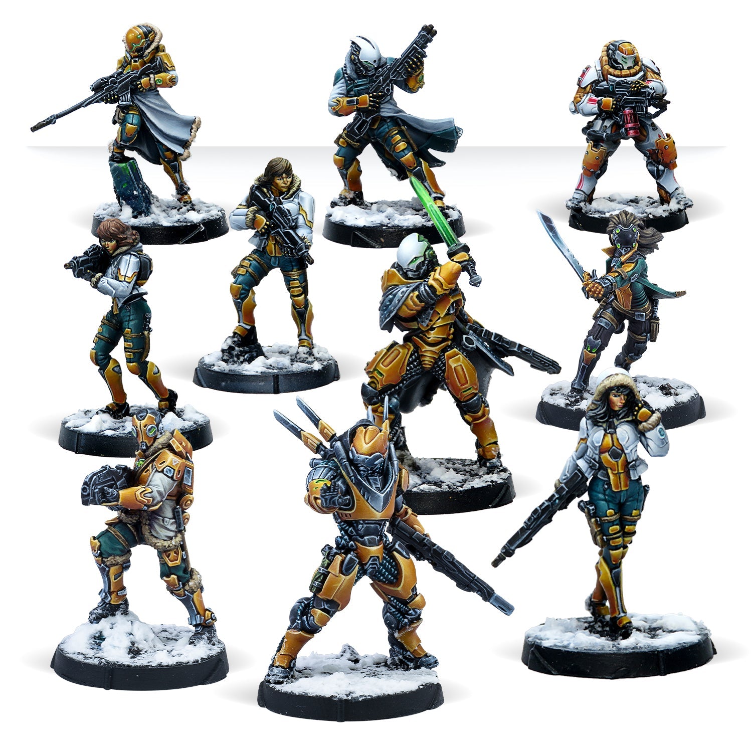 Yu Jing White Banner Action Pack