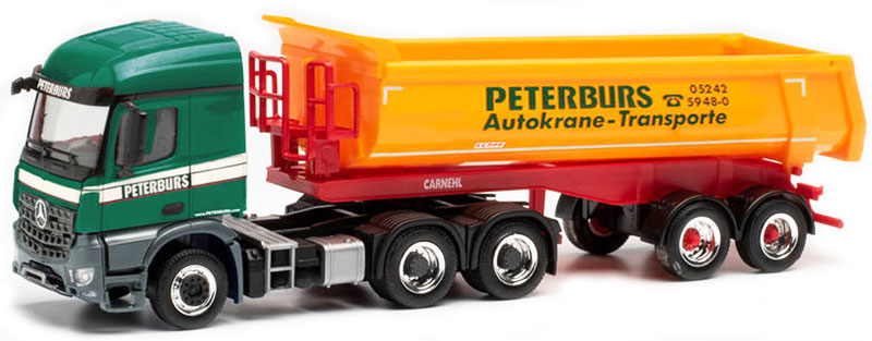 Herpa 313766 1/87 Scale Peterburs - Mercedes-Benz Arocs 6X4