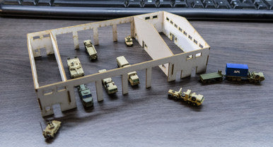 Motorpool Building (Matboard) - 285CSS025