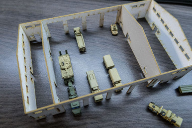 Motorpool Building (Matboard) - 285CSS025