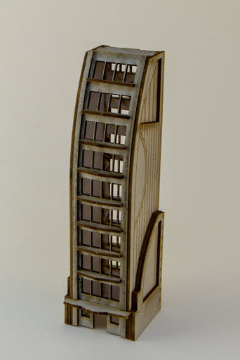 6mm Ultra Modern / Future City Building 285CSS050-5