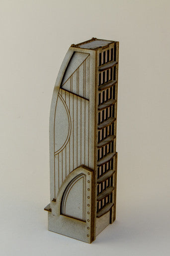 6mm Ultra Modern / Future City Building 285CSS050-5