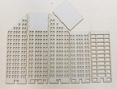 6mm Modern / Future City Building - 285CSS072
