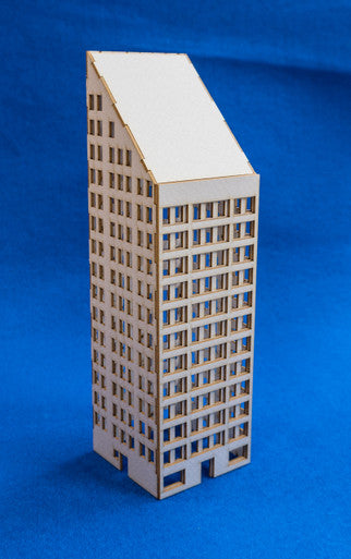 6mm Modern / Future City Building - 285CSS072