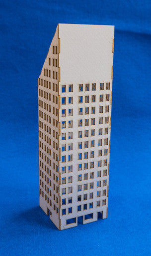 6mm Modern / Future City Building - 285CSS072