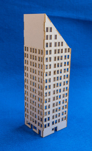 6mm Modern / Future City Building - 285CSS072