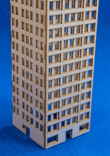 6mm Modern / Future City Building - 285CSS072