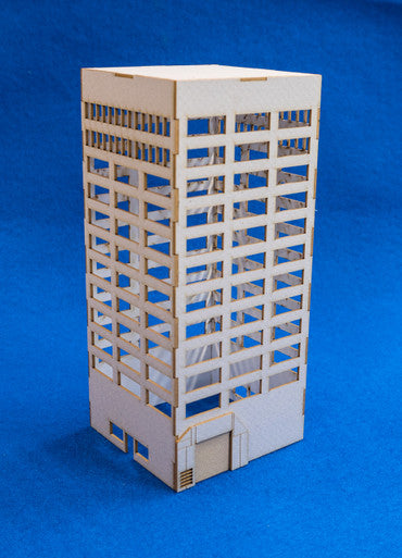6mm Modern / Future City Building - 285CSS073