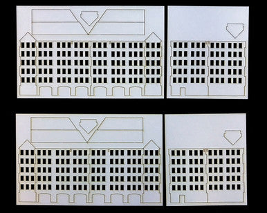 6mm City Building (2 per kit) - 285CSS074