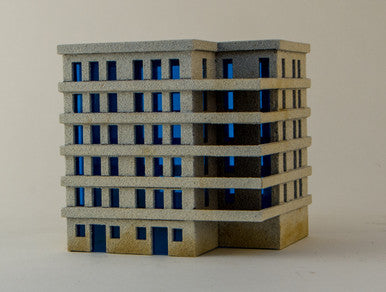 6mm Large Apartment Block (Matboard) - 285CSS152