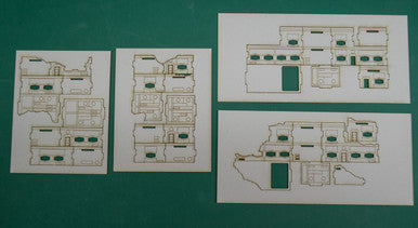 6mm Ultra Modern / Future City Buildings (6) - 285CSS165