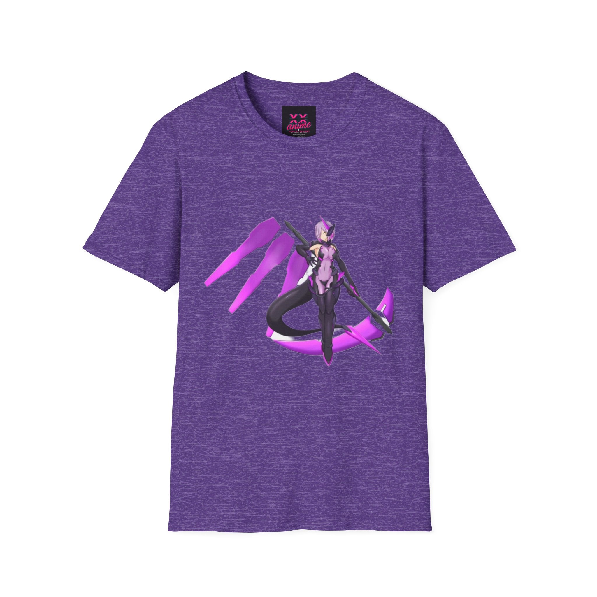 Anime-lewd Inspired Unisex Softstyle T-Shirt, Graphic Tee for Fans, Perfect for Cosplay, Gift for Anime Lovers, Casual Wear, Unique Designs
