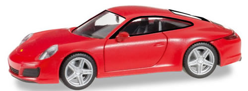Herpa 28646 HO Scale Porsche 911 Carrera 4 - Assembled -- Various Standard Colors