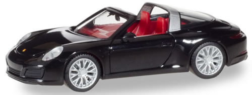 Herpa 28905 HO Scale Porsche 911 Targa 4 S - Assembled -- Various Standard Colors