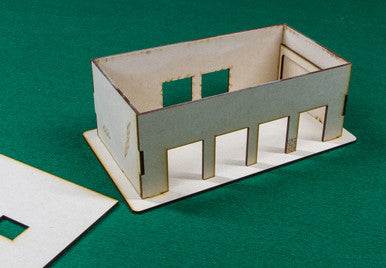 Middle East One Story Building - 28MMDF011-R