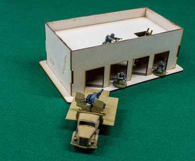 Middle East One Story Building - 28MMDF011-R