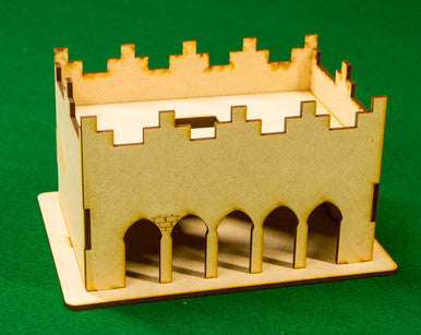 Middle East One Story Building - 28MMDF012-R