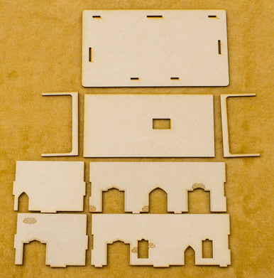 Middle East One Story Building - 28MMDF015-R