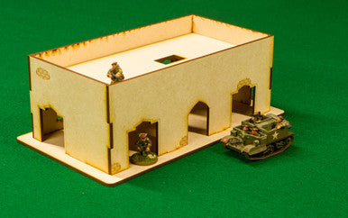 Middle East One Story Building - 28MMDF015-R