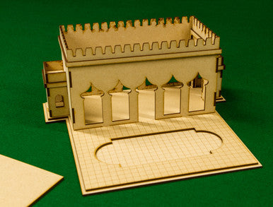 28mm Temple (MDF) - 28MMDF160-BA