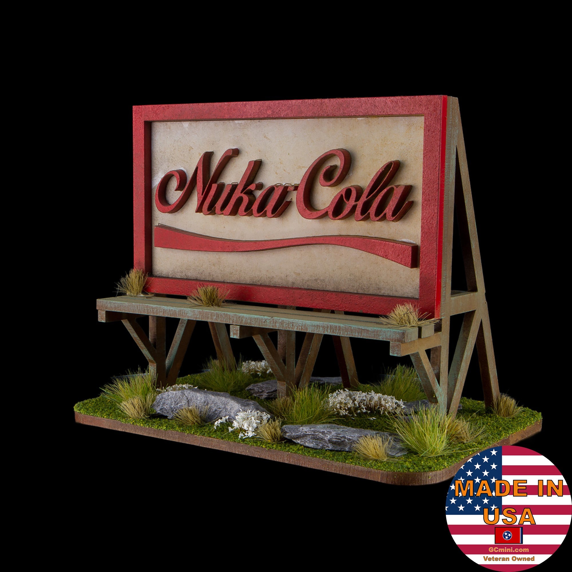28mm Nuka Cola Billboard - 28MMDF167-2