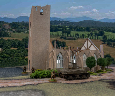 28mm Ruined Church/Cathedral - 28MMDF171