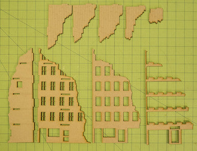 28mm European Building - 28MMDF522