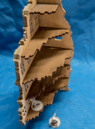 28mm European Building - 28MMDF522