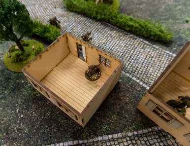28mm Small Country Home, 2 Story - 28MMDF553