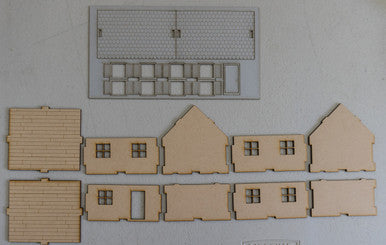 28mm Small Country Home, 2 Story - 28MMDF553
