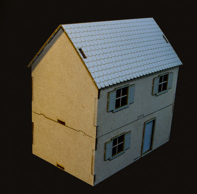 28mm Two Story Country Home - 28MMDF554
