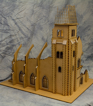 28mm (1/56th scale) Church Bell Tower - 28MMDF600
