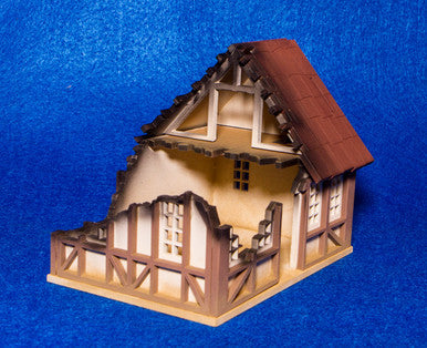 28mm Tudor House, Ruined - 28MMDF622
