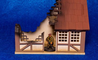 28mm Tudor House, Ruined - 28MMDF622