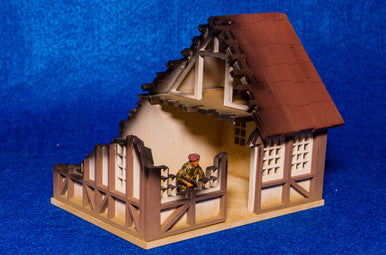 28mm Tudor House, Ruined - 28MMDF622