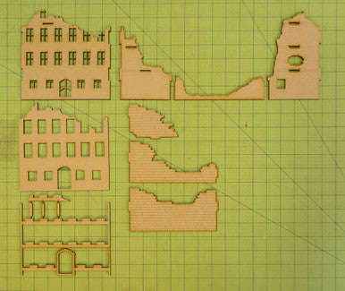 28mm European Building - 28MMDF502
