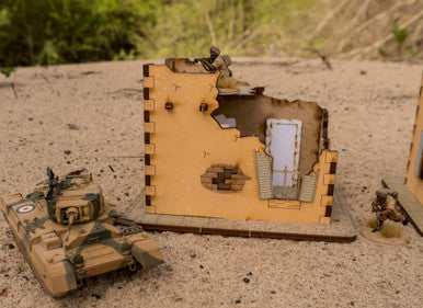 Pre Painted 28mm Middle Eastern Building - 28MPNT099amz