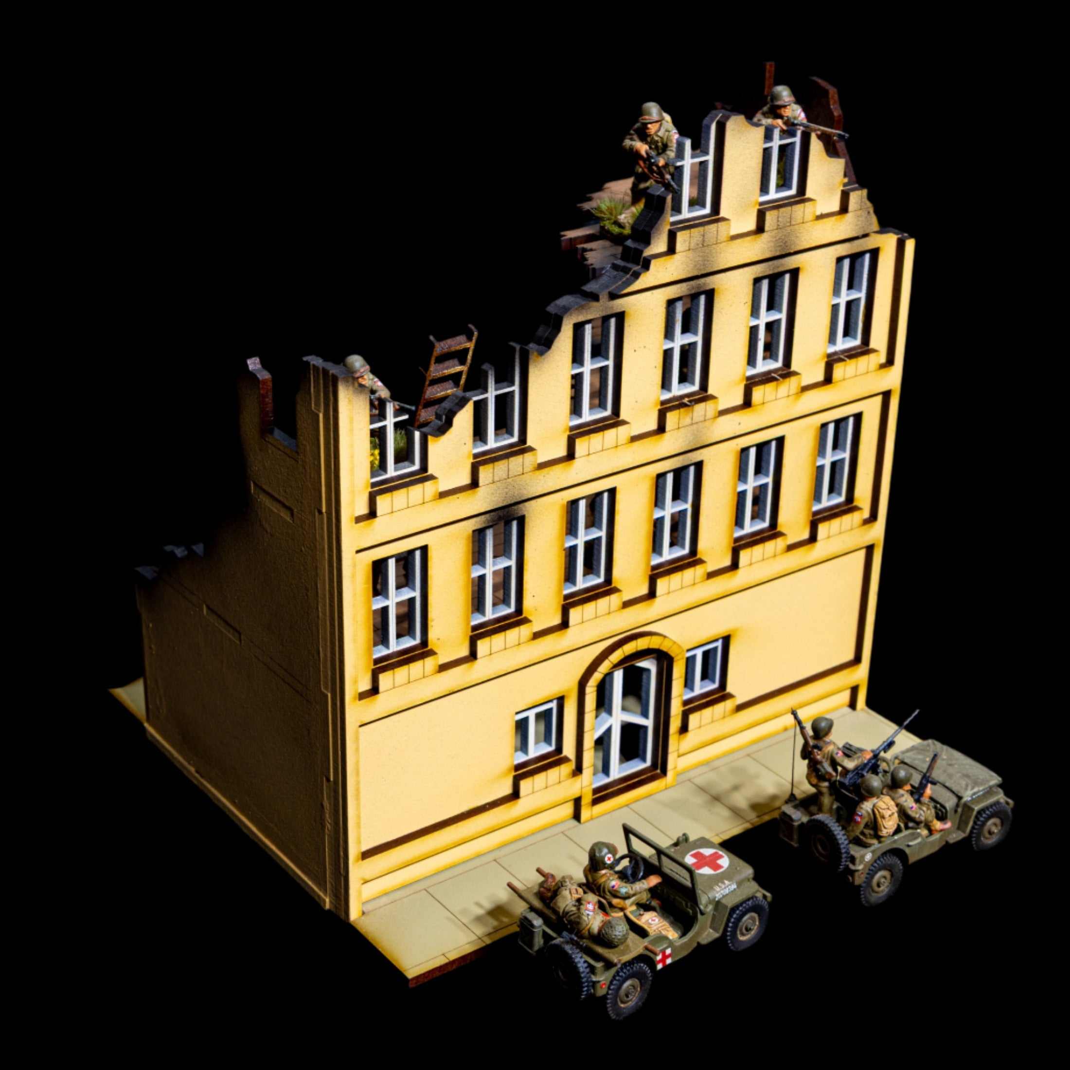 28mm European Building - 28MMDF501 (Painted and Assembled)