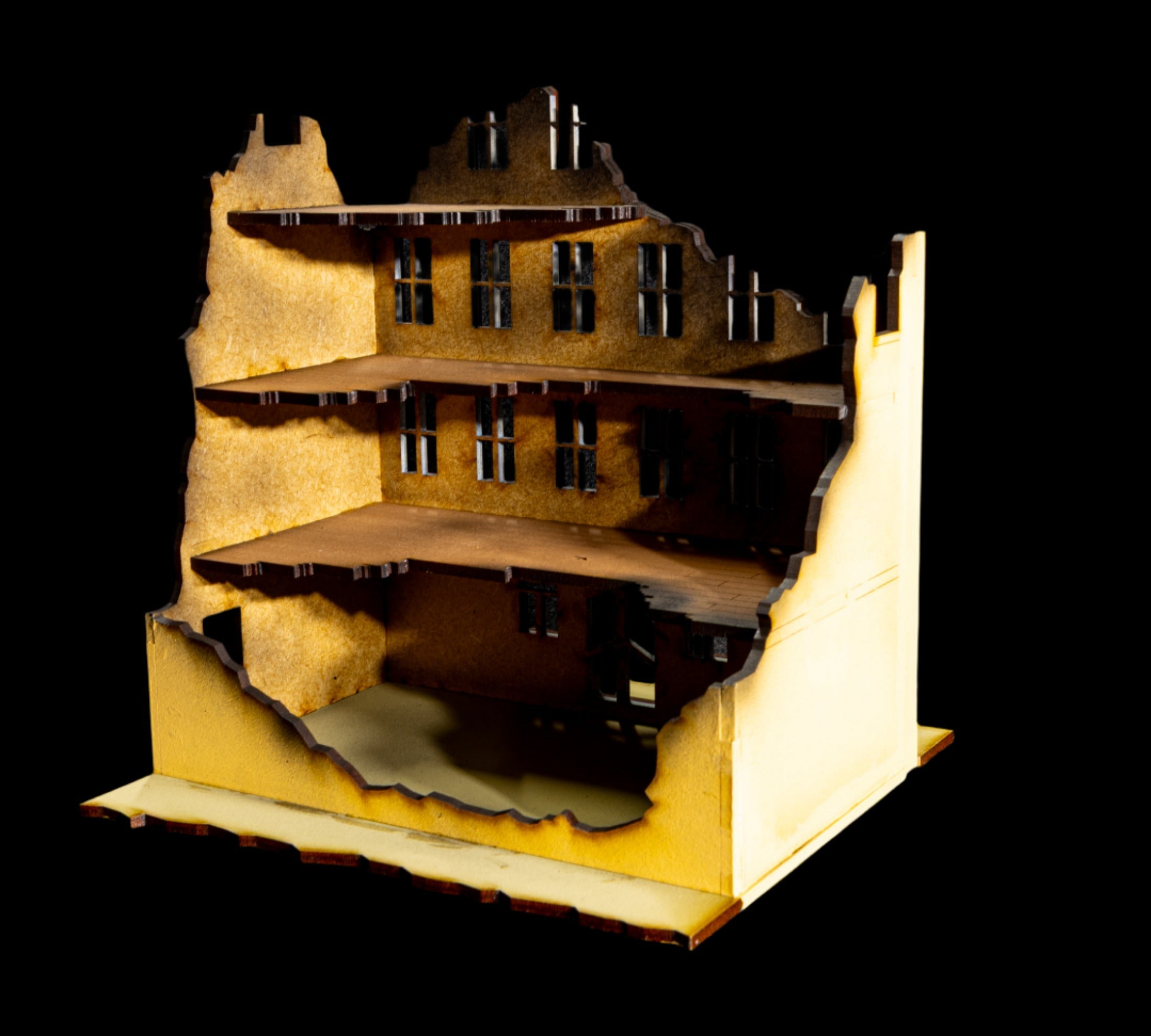 28mm European Building - 28MMDF501 (Painted and Assembled)