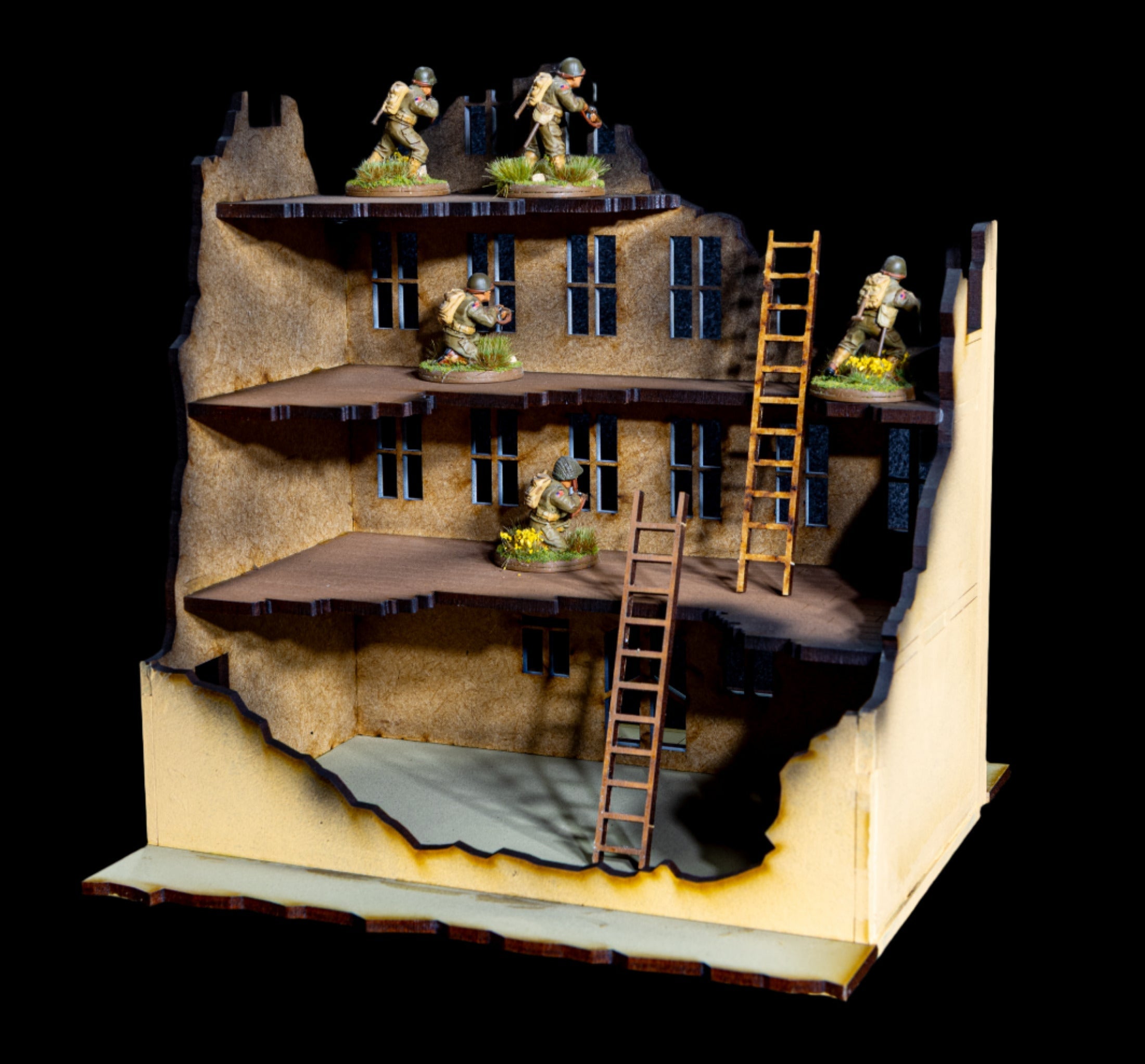 28mm European Building - 28MMDF501 (Painted and Assembled)