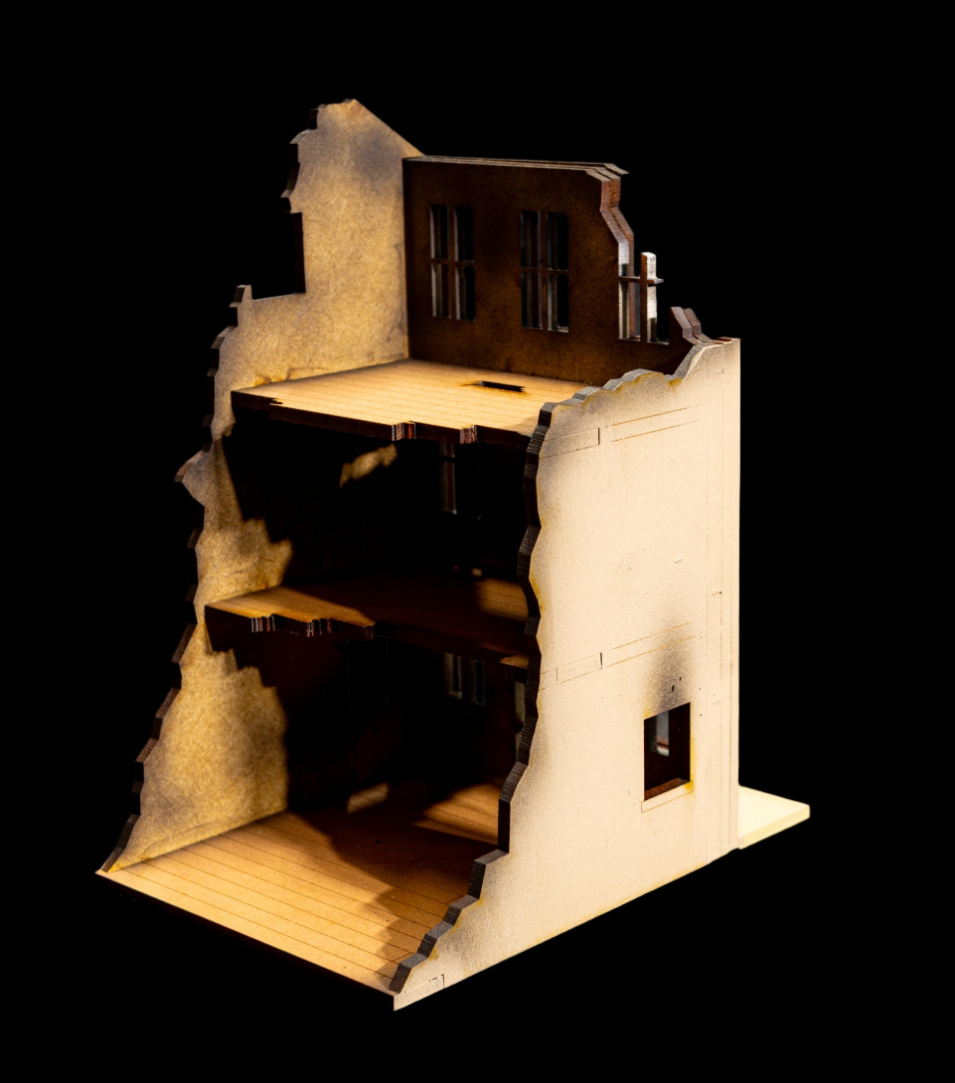 28mm European Building - 28MPNT514 (Painted and Assembled)