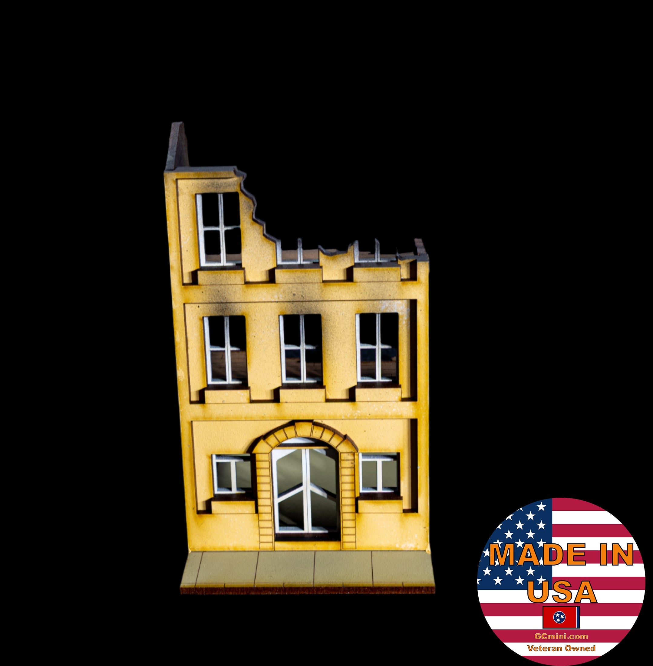 28mm European Building - 28MPNT515 (Painted and Assembled)