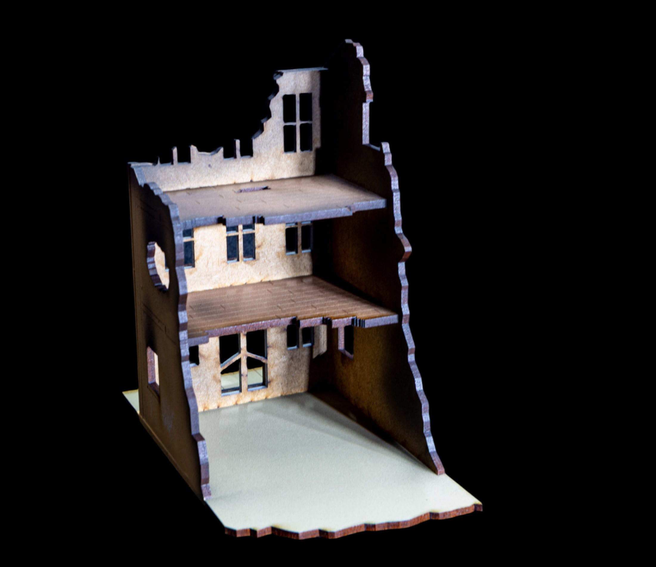 28mm European Building - 28MPNT515 (Painted and Assembled)