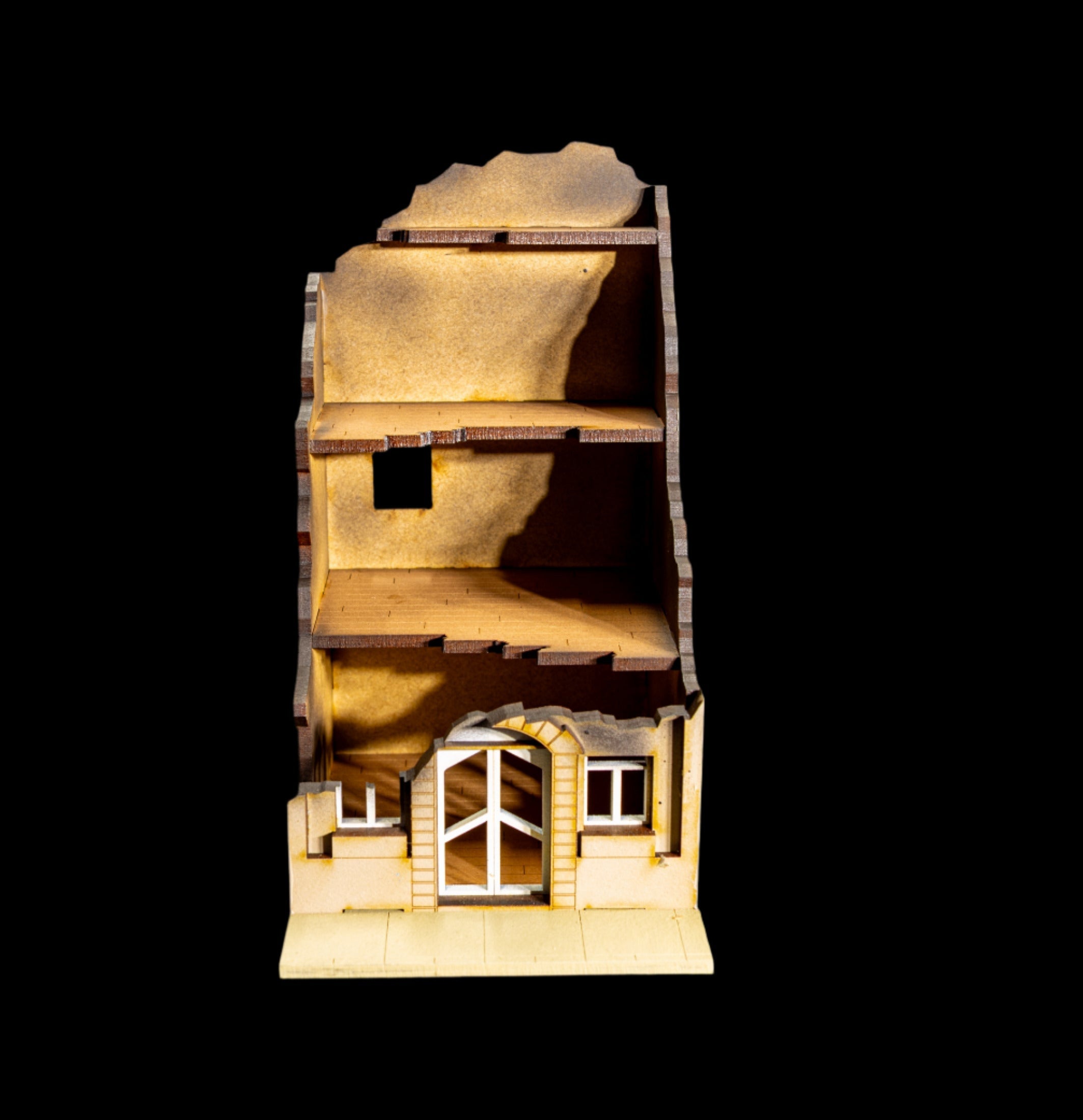 28mm European Building - 28MPNT515 (Painted and Assembled)