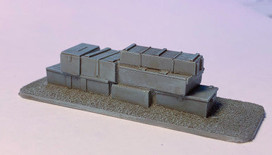 28mm Stack Of Crates - 28MSCE019