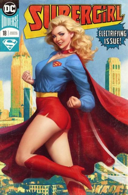Supergirl Vol. 7 #18 – Variant Stanley Artgerm Lau Cover (DC, 2018)