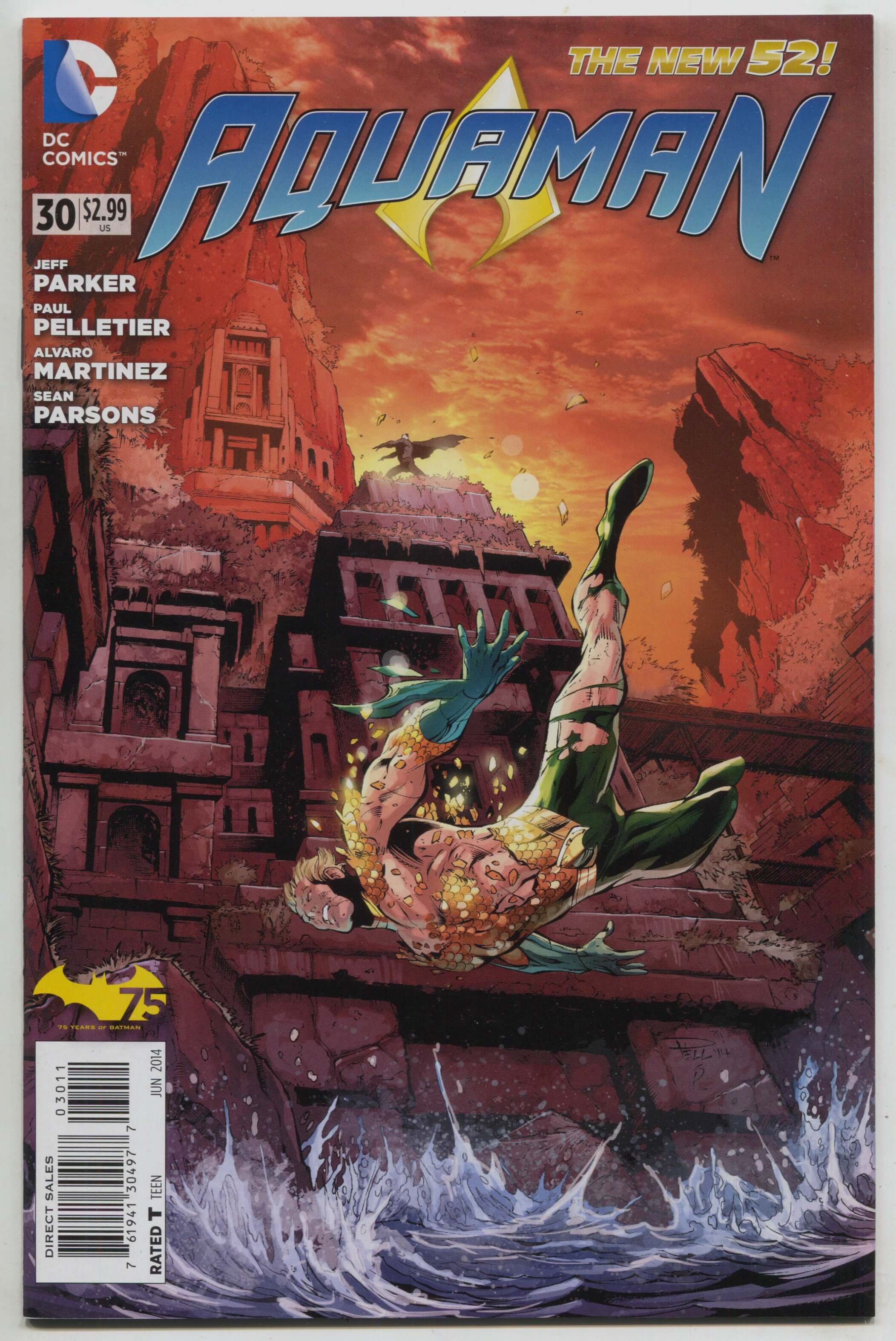 Aquaman 30 A 5th Series DC 2011 NM Paul Pelletier