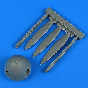 Quickboost 32252 1/32 Bf109F2 Propeller for HSG & RVL (D)