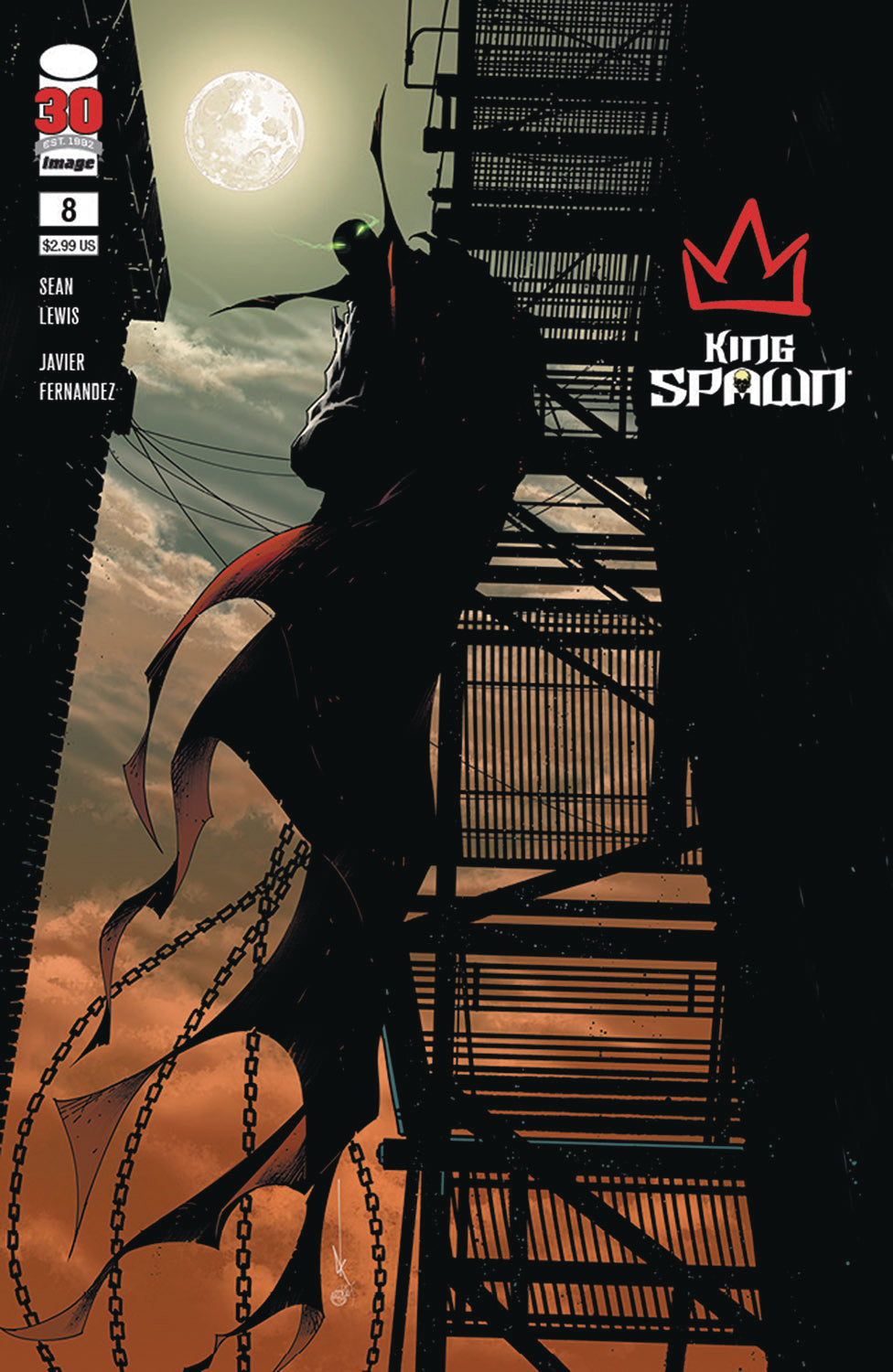 King Spawn #8 A Kevin Keane Sean Lewis (03/16/2022) Image
