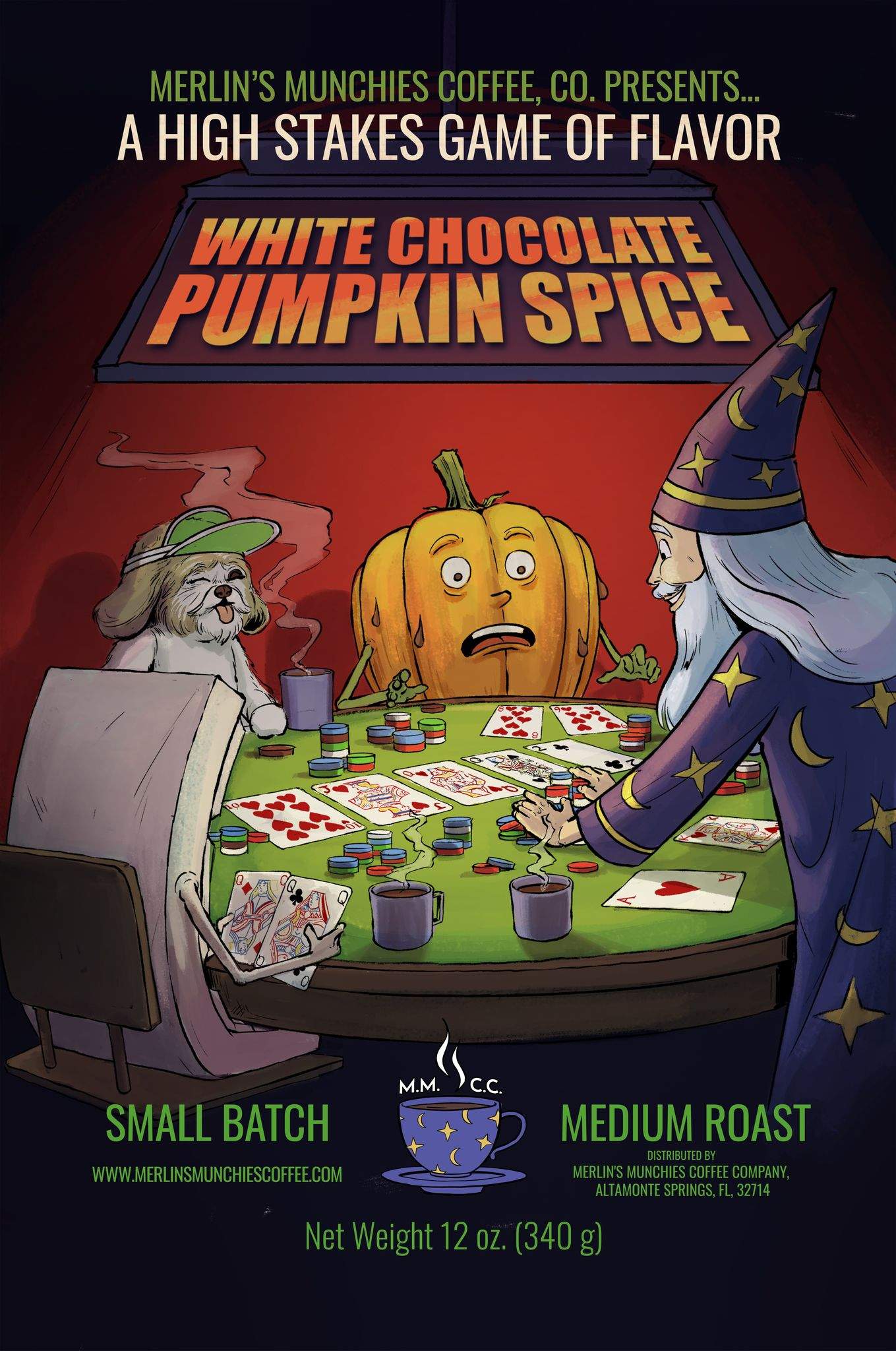 White Chocolate Pumpkin Spice 12oz